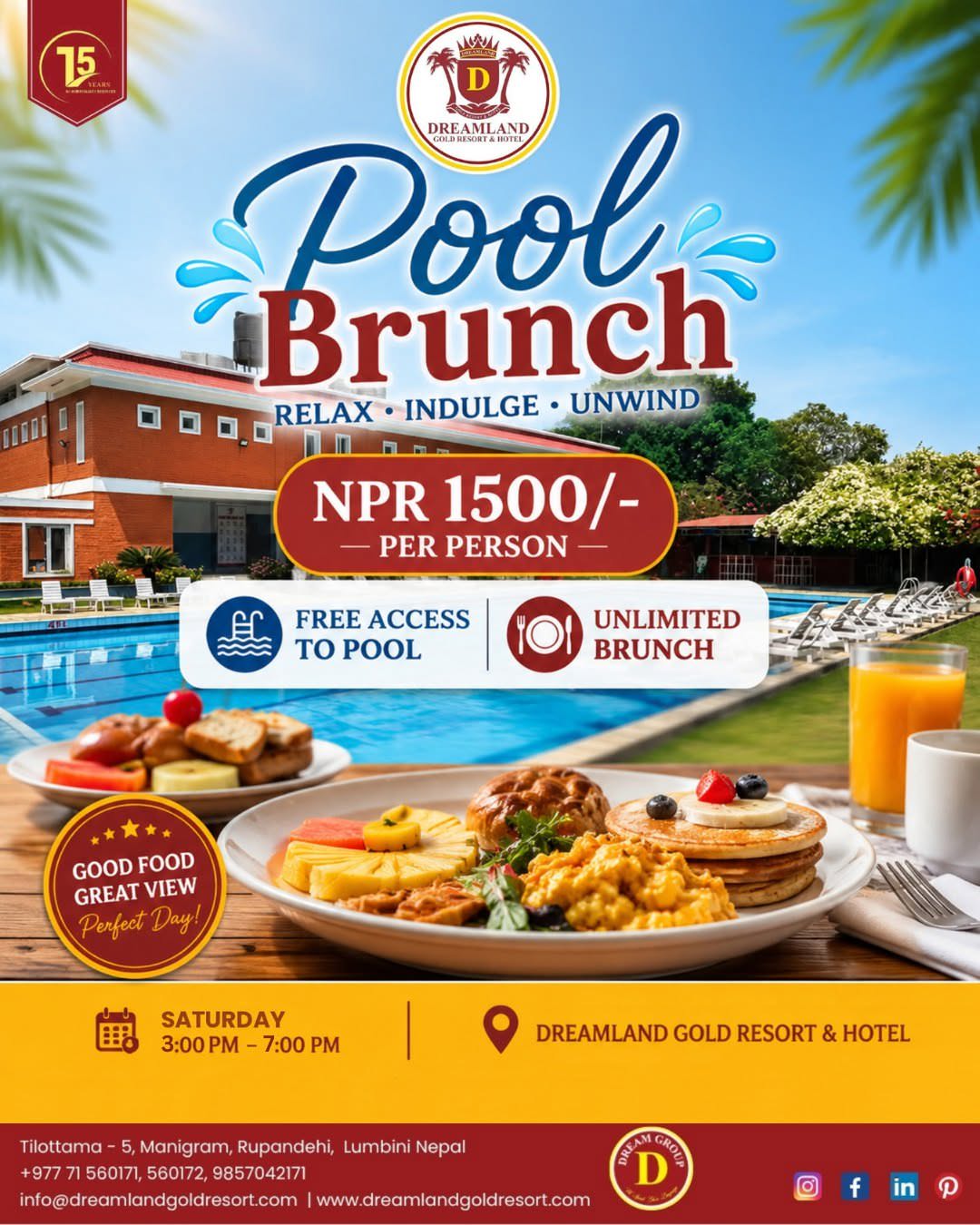 Pool Brunch